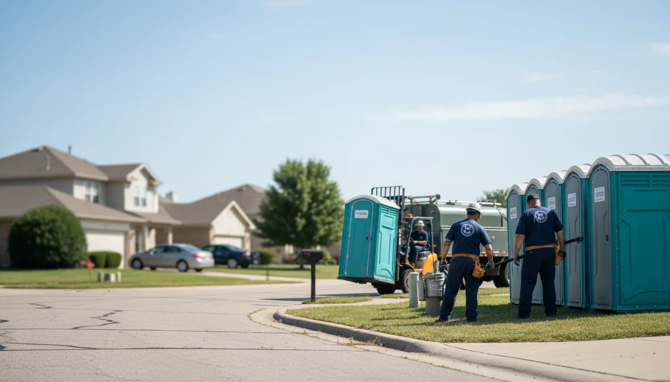Porta Potty Rental in Battiest, OK near me